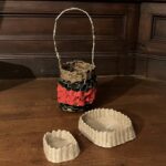 Jute baskets by Vivian Law, fabric basket by Leonie Clunie.