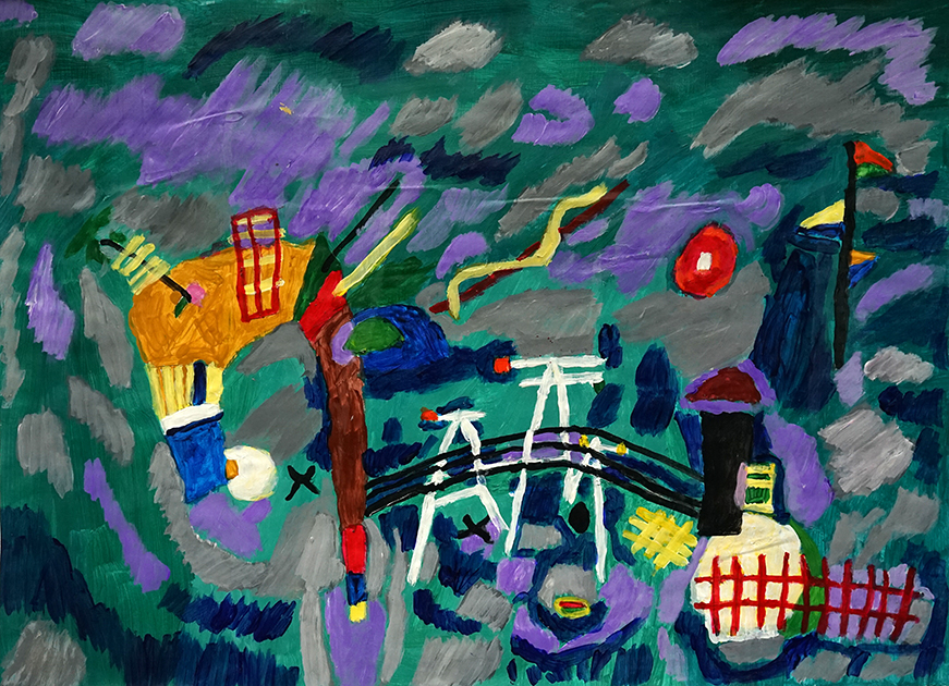 Madeleine Wilson - Inspired by Kandinsky web